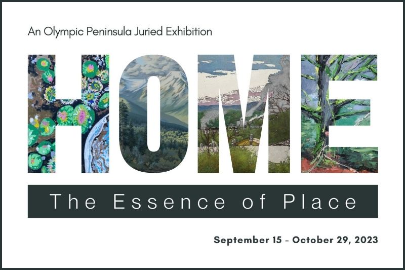 Postcard for "Home-The Essence of Place" exhibit.