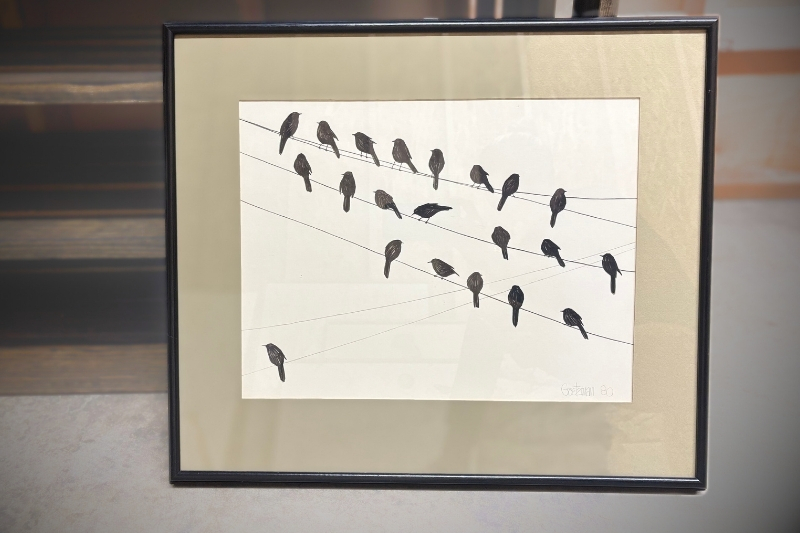 Anne Goetzman- Birds on Wire